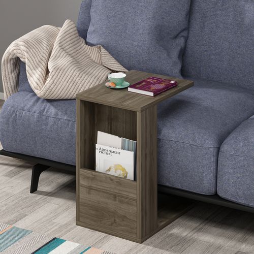 Gauge Concept Stolić za kavu SERÇE SIDE TABLE Orah slika 2