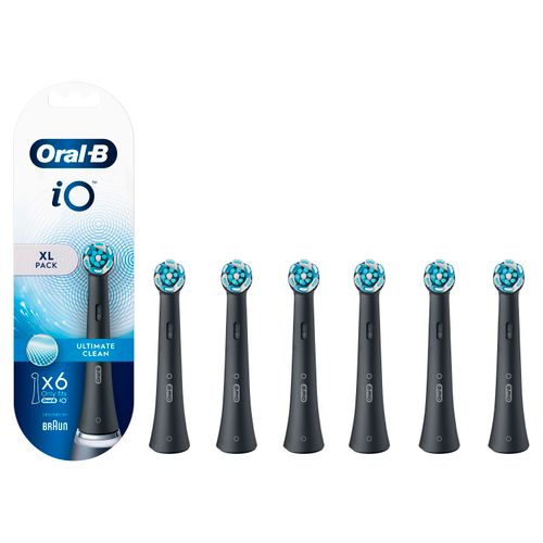 Oral-B iO zamjenske glave Ultimate Clean Black 6ct slika 1