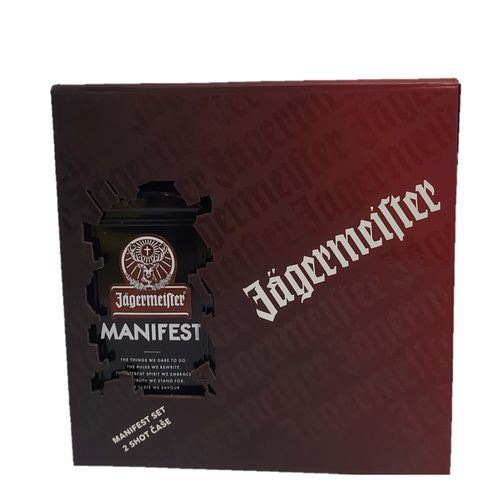 Jägermeister Manifest 0,70 +2 čaše poklon kutija slika 1