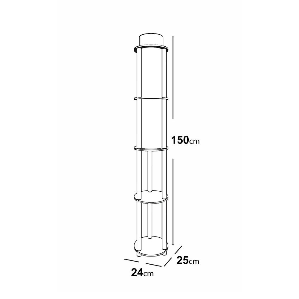 KS-11125 Lampa za Pod sa Orahovim Drvetom slika 6