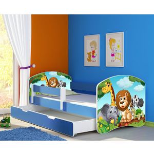 ACMA Dječiji krevet Acma II sa ladicom Blue - 140x70cm - Dezen 02