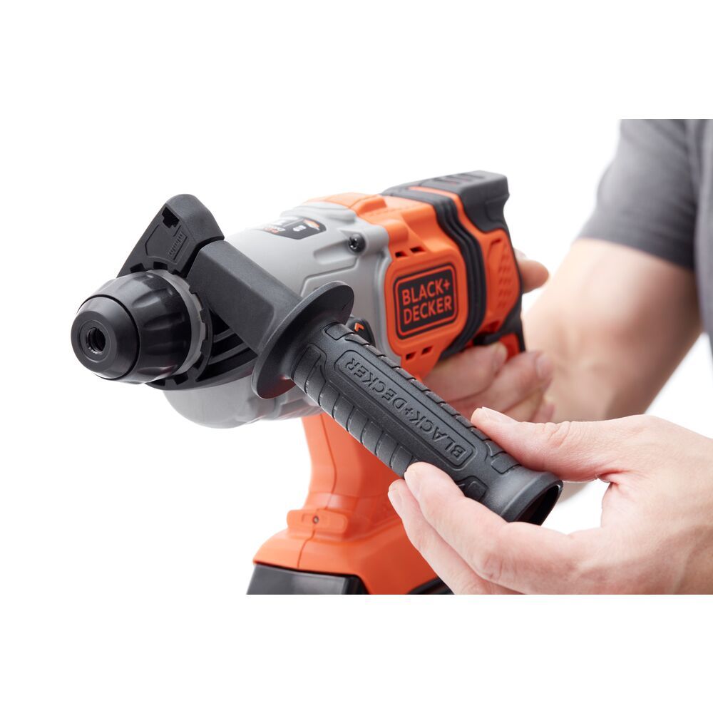 AKU UDARNA BUŠILICA 18V, SDS+ 4,0 AH Black &amp; Decker BCD900M1K slika 2