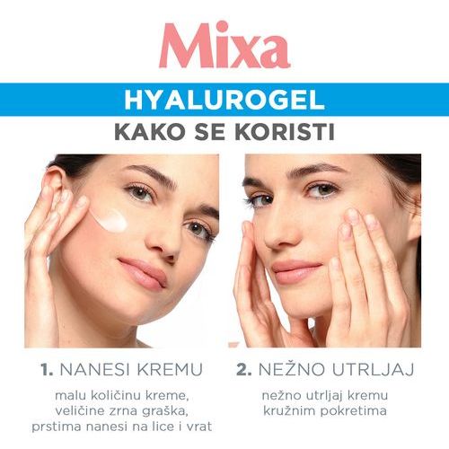 Mixa Hyalurogel Noćna krema za lice 50ml slika 4