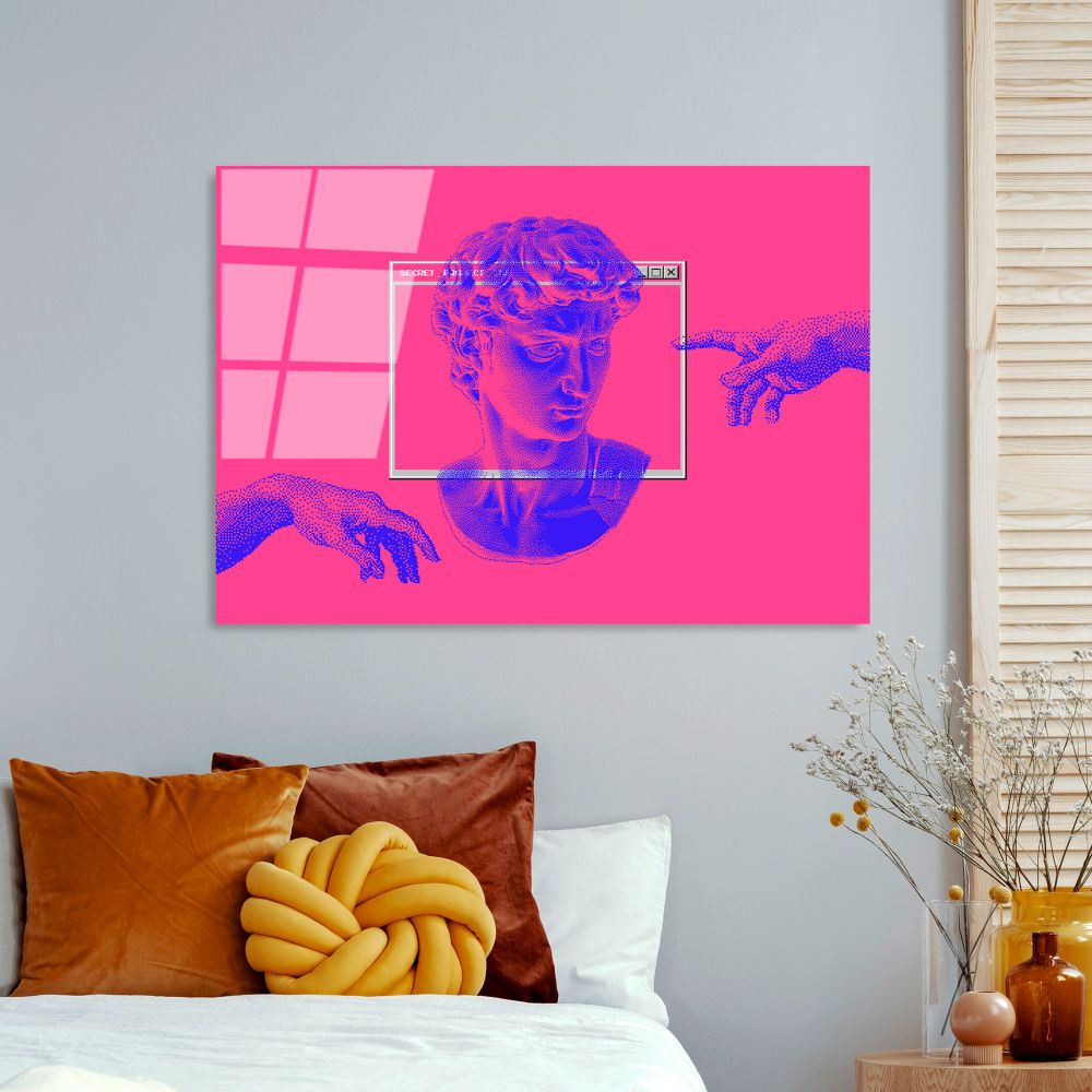 UV-766 Dekorativna Slika na Kaljenom Staklu, 70 x 100 cm, Višebojna slika 3