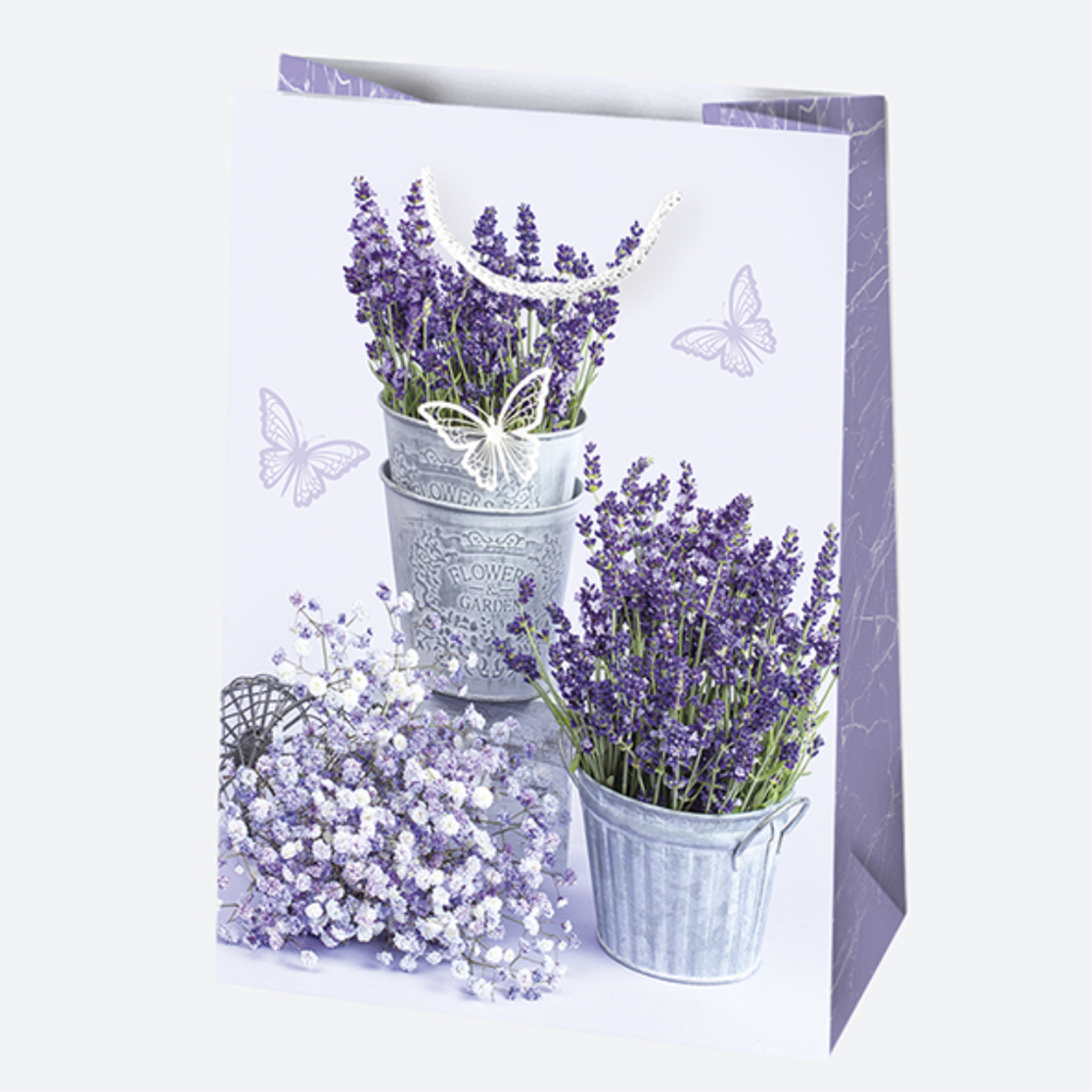 T9OG47 Ukrasna vrećica Lavanda 29x40x12cm, Više dezena slika 1