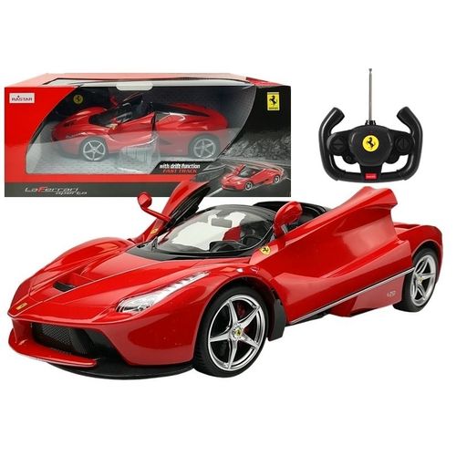 Licencirani auto na daljinsko upravljanje Ferrari Aperta Rastar 1:14 sa automatskim vratima - crveni slika 1