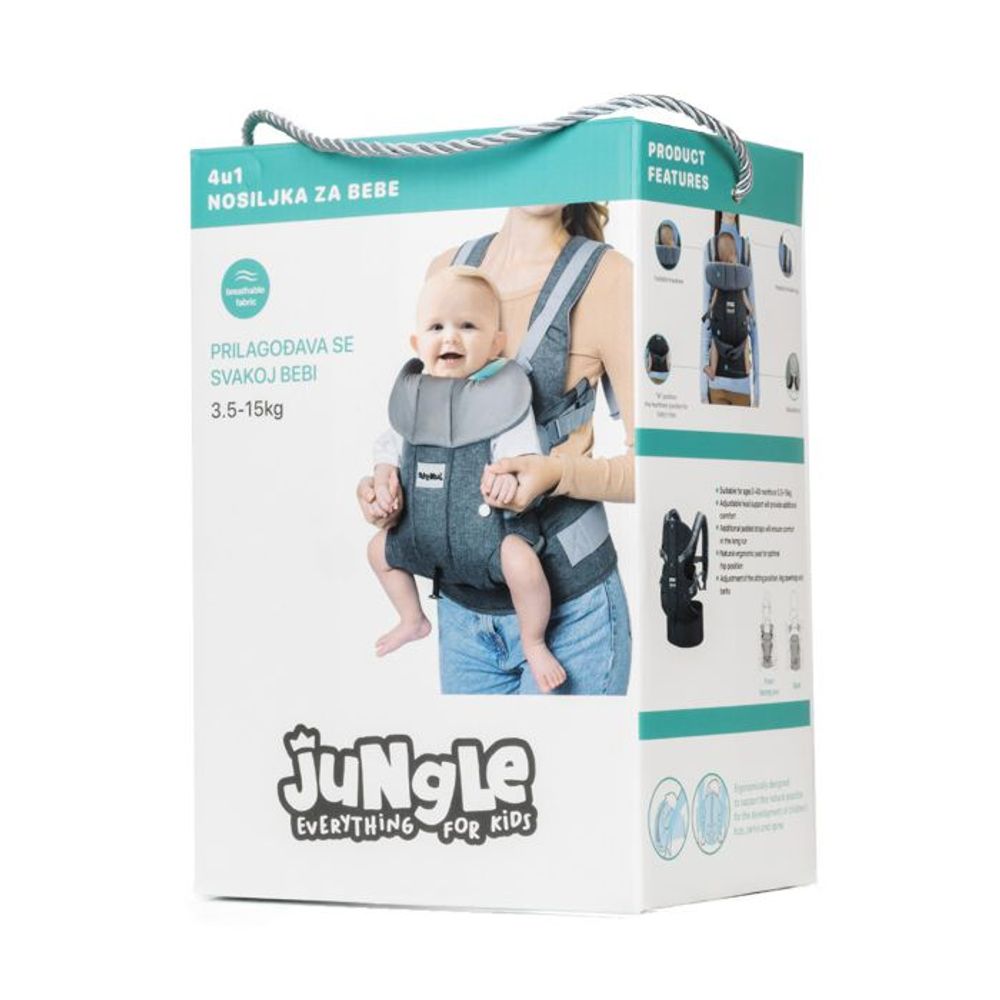 Jungle Kengur nosiljka 4U1, Siva slika 8
