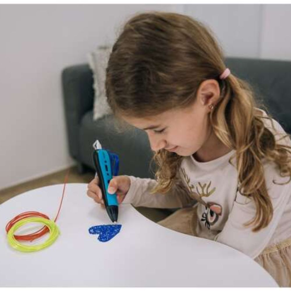 Free2Play Zabavna 3D Print olovka, Ljubičasta slika 3