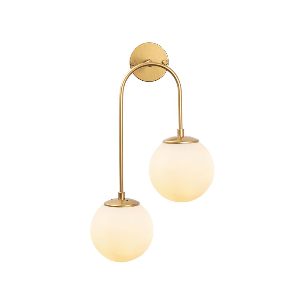 Jewel - 10585 Sjajna Zlatna Zidna Lampa slika 6