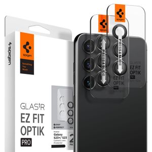 Spigen - Optik.TR EZ FIT staklo za kameru (2 kom) za Samsung Galaxy S23 / S23 Plus - crno