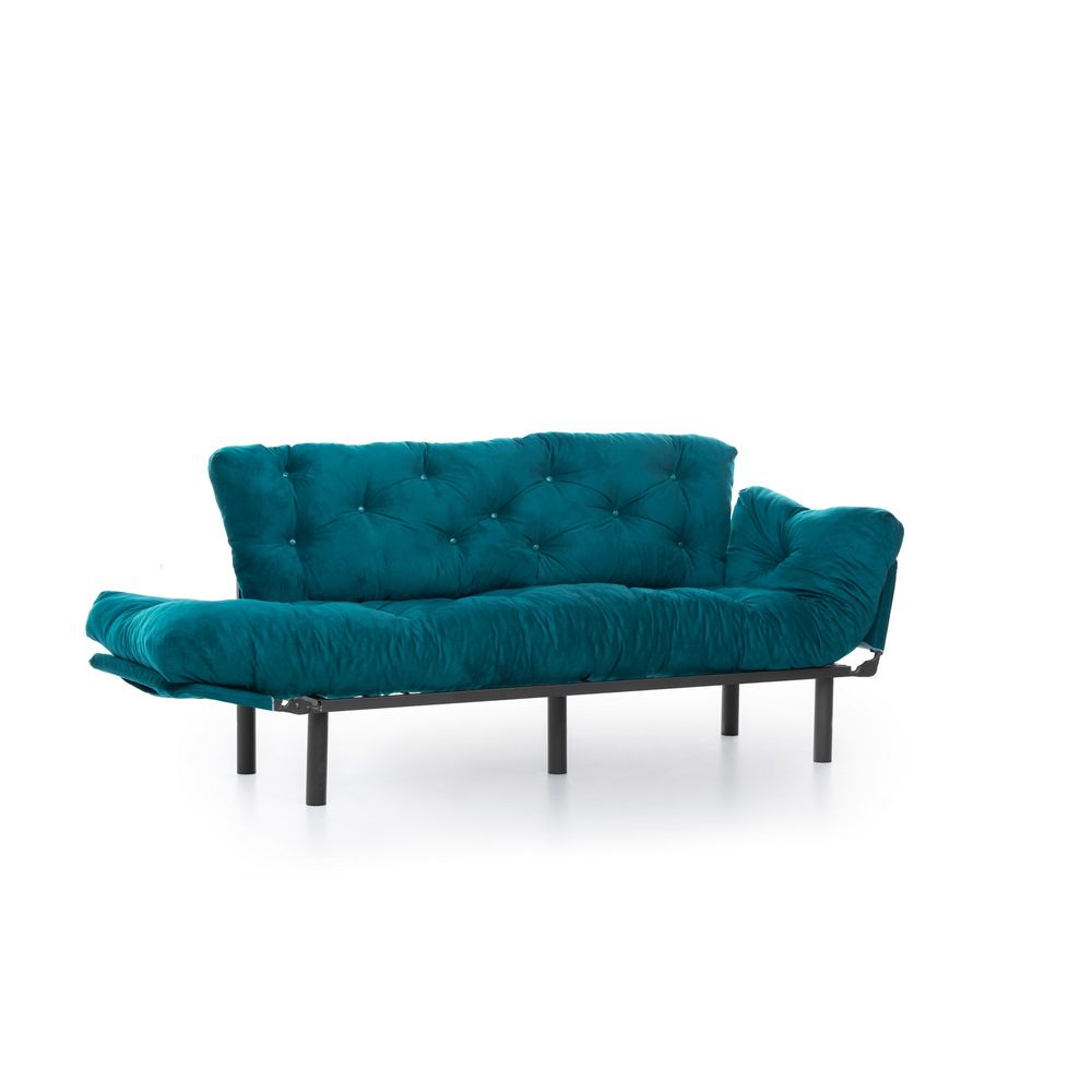 Nitta Triple - Petrol Zeleni Sofa na Razvlačenje za 3 Osobe slika 7