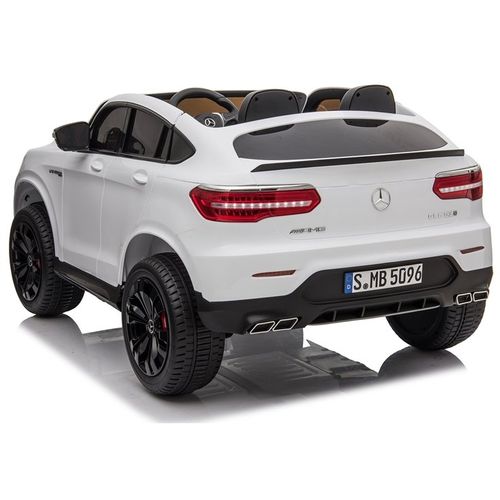 Licencirani Mercedes GLC 63S bijeli - dvosjed - auto na akumulator slika 4