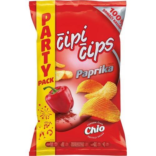 Čipi Čips paprika 210g slika 1