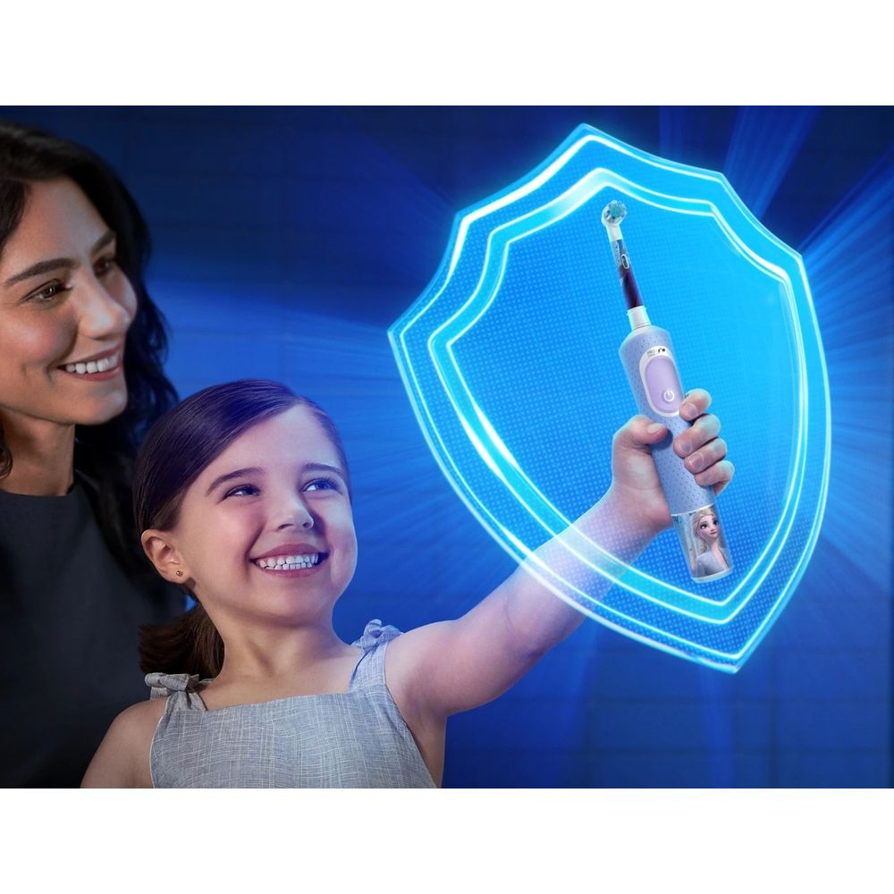 Oral B Električna Četkica Za Zube D103 Vital. Frozen+Travel slika 4
