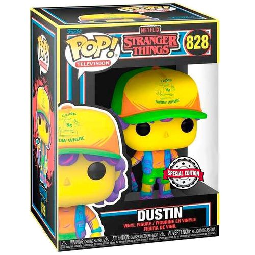 POP figura Stranger Things Dustin u Beef Black Light Exclusive izdanju slika 3