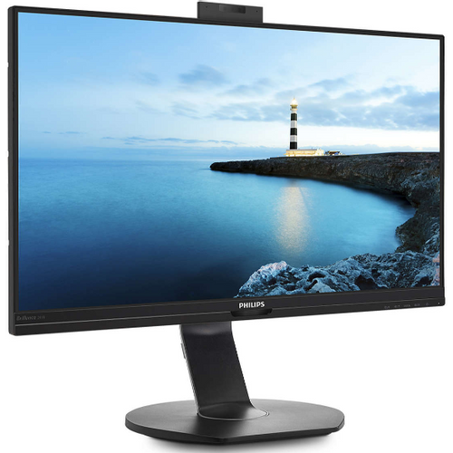 Philips monitor 272B7QUBHEB 00 27" IPS 2560x1440 75Hz 5ms HDMI DP USB LAN pivot visina kamera crna slika 2