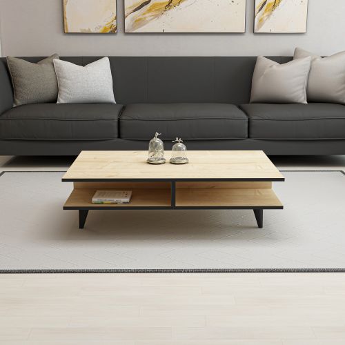 Diamond OakBlack Coffee Table slika 2