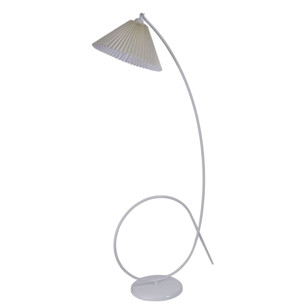 Opviq Podna lampa 378, krem, bijela slika 2