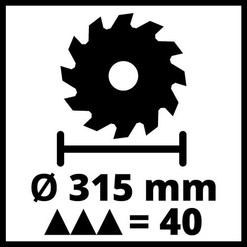 Einhell Građevinski cirkular TC-TS 315 U slika 12