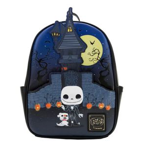 Disney Nightmare Before Christmas Jack Skellington House mini ranac