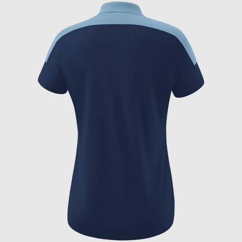 Ženska Majica Erima Change Polo - Nova Navy/Faded Denim/Bijela slika 2