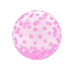 KR-18RG Balon sa Pink konfetama 45cm