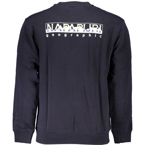 NAPAPIJRI MEN'S BLUE ZIPLESS SWEATSHIRT slika 2