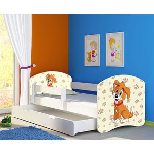 ACMA Dječiji krevet Acma II sa ladicom White - 180x80cm - Dezen 11