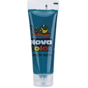 Nova Color Slikanje - Akrilne Boje 75g - Zelena - 540052