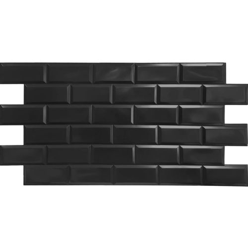 3D zidni panel Black Unit slika 1