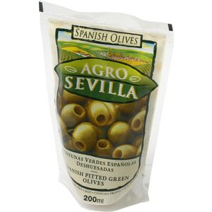 Seville zelene masline bez košpice 200g vrećica