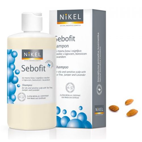 Nikel Sebofit šampon za masnu kosu 200ml slika 1