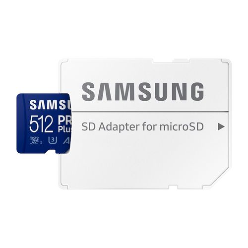 Samsung Memorijska kartica PRO PLUS MicroSDXC 512GB U3 + SD Adapter MB-MD512SA slika 1