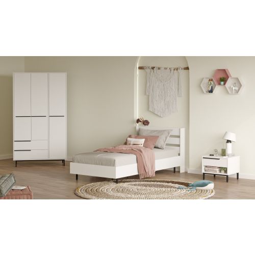 ON23-W White Young Room Set slika 3