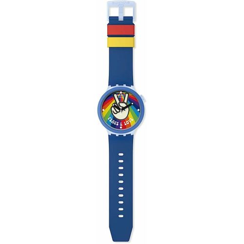 Muški sat Swatch PEACE HAND LOVE (Ø 47 mm) slika 4