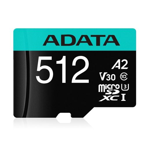 A-DATA Memorijska kartica UHS-I U3 MicroSDXC 512GB V30S class 10 + adapter AUSDX512GUI3V30SA2-RA1 slika 2