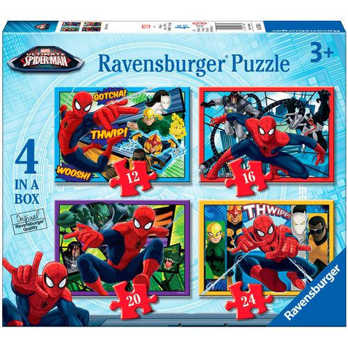Marvel Ultimate Spiderman puzzle 12-16-20-24pcs slika 1