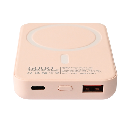 Powerbank Magsafe 5000 mAh roze slika 2