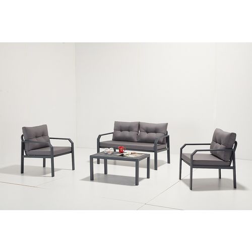 Arya - Anthracite  Anthracite Garden Lounge Set slika 1