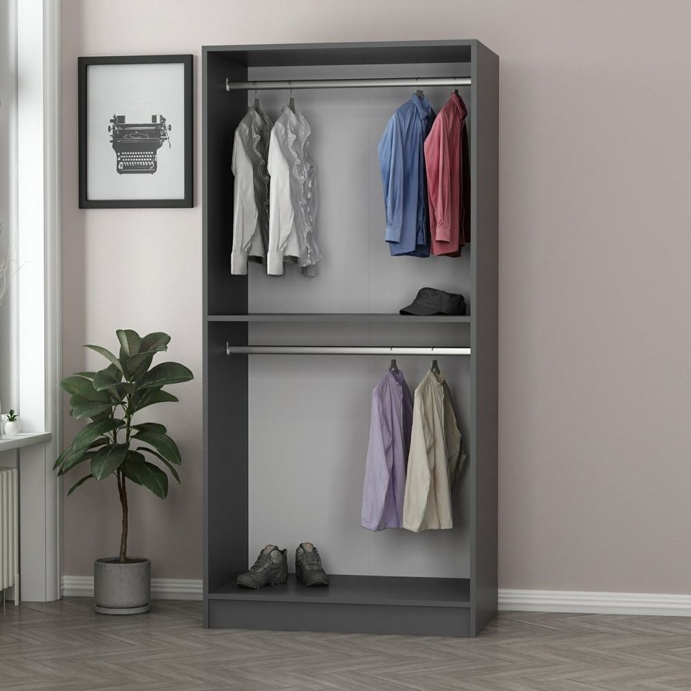 Kale Anthracite - Ormar u antracit boji slika 6