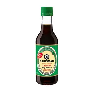 Kikkoman Soy Sauce less salt 250 ml