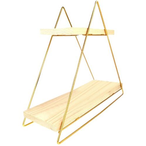 Masa Servis Rafı, Organize Çok Amaçlı Düzenleyici Gold
Brown Wall Shelf slika 7