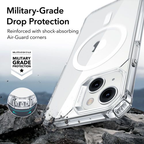 ESR AIR ARMOR HALOLOCK MAGSAFE MASKA ZA IPHONE 14 PRO CLEAR slika 4