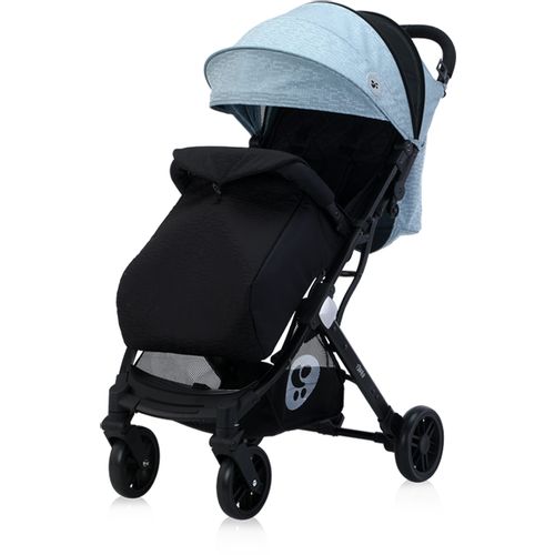 LORELLI FIORANO Sportska Kolica s Zimskom Navlakom za Noge Black/Silver Blue (0mj+) - (do 15kg/96cm) slika 3