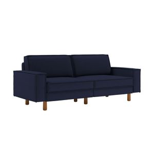 Sofa za 3 Osobe Sparrow 3 - Noćno Plava Orah