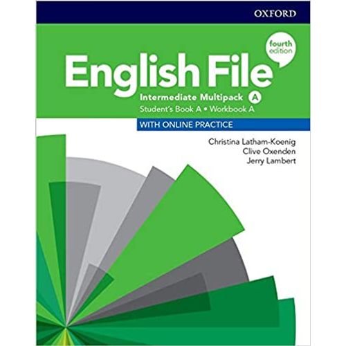 English File 4th Edition Intermediate Student's Book/Workbook Multi-Pack A slika 1