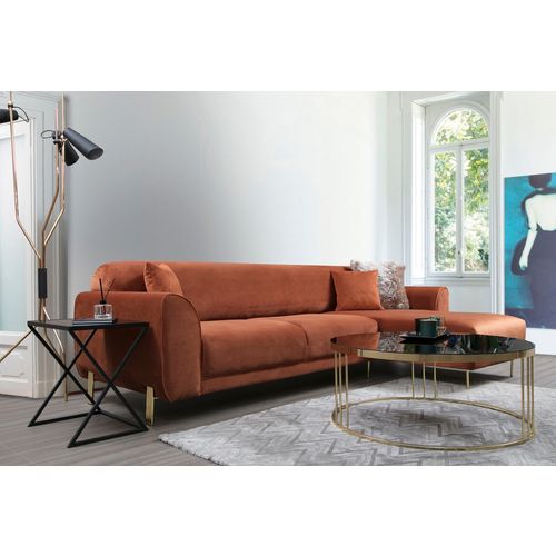 Atelier Del Sofa Kutna garnitura, IMAGE, desna, boja cimeta, Image Corner Right ( L3-Chl ) - Cinnamon slika 13