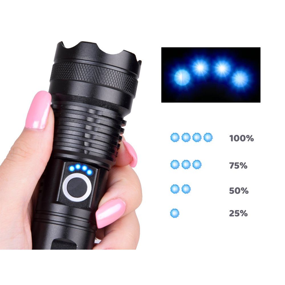 Snažna USB punjiva led svjetiljka slika 5