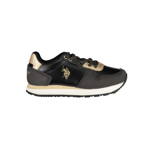 US POLO ASSN. BLACK CHILDREN'S SPORTS SHOES slika 1