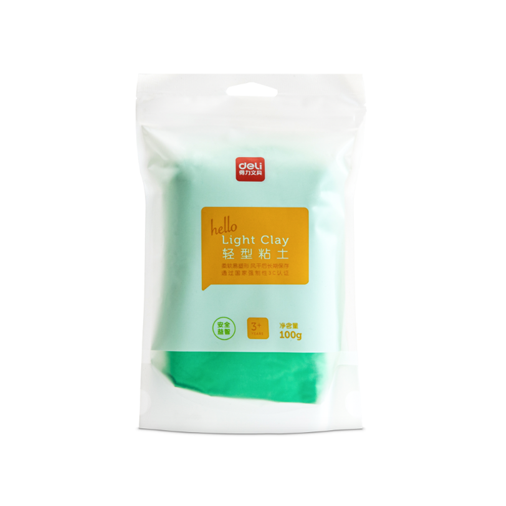 MASA ZA MODELIRANJE DELI 100g  ZELENA 67841 GR slika 1